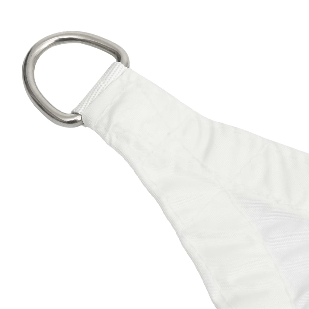 vidaXL Sonnensegel Oxford-Gewebe Trapezförmig 3/5x4 m Weiß