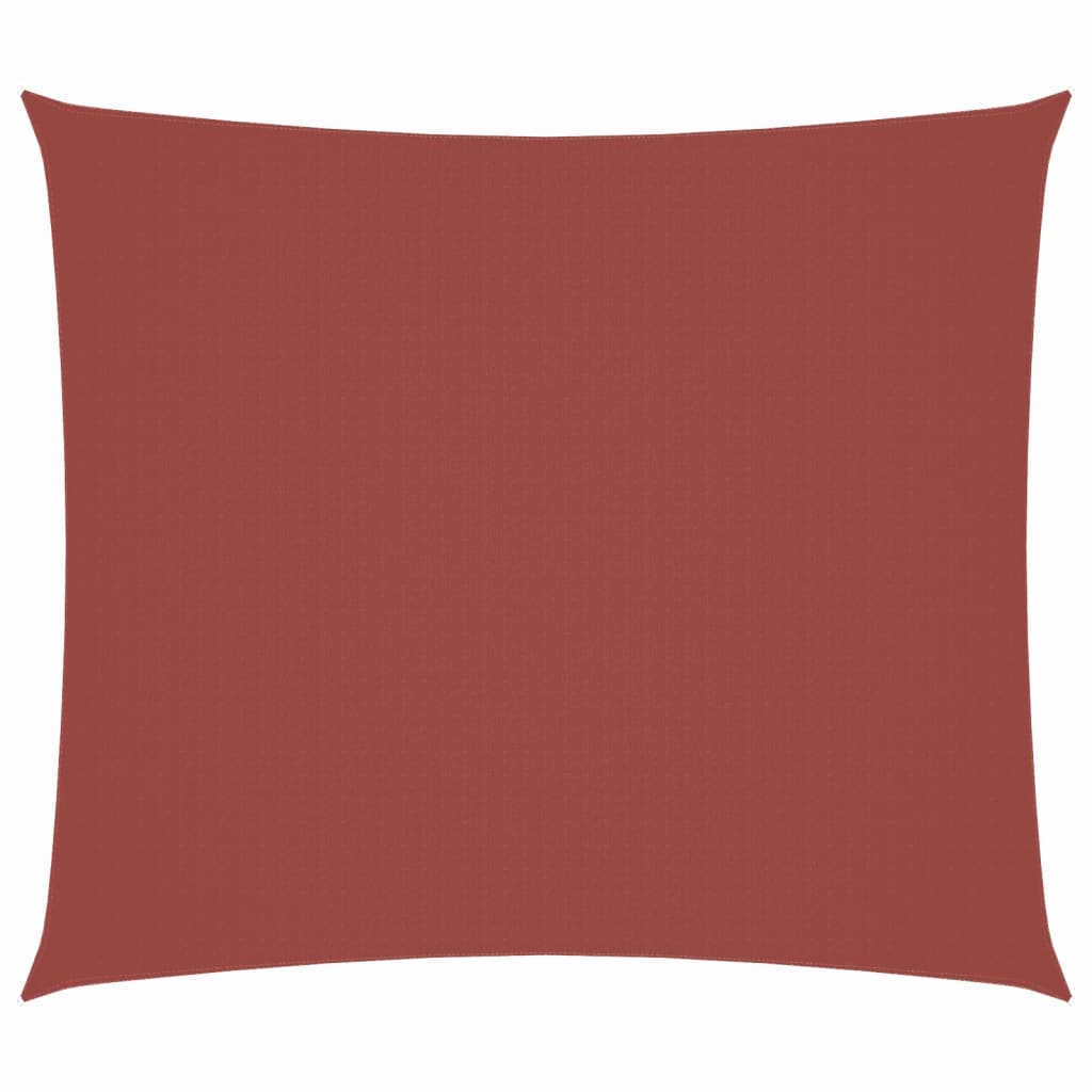 vidaXL Sonnensegel Oxford-Gewebe Rechteckig 2x2,5 m Terrakotta-Rot –