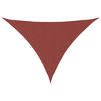 vidaXL Sonnensegel Oxford-Gewebe Dreieckig 2,5x2,5x3,5m Terrakotta-Rot