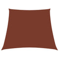 vidaXL Sonnensegel Oxford-Gewebe Trapezförmig 2/4x3 m Terracotta