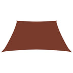 vidaXL Sonnensegel Oxford-Gewebe Trapezförmig 2/4x3 m Terracotta