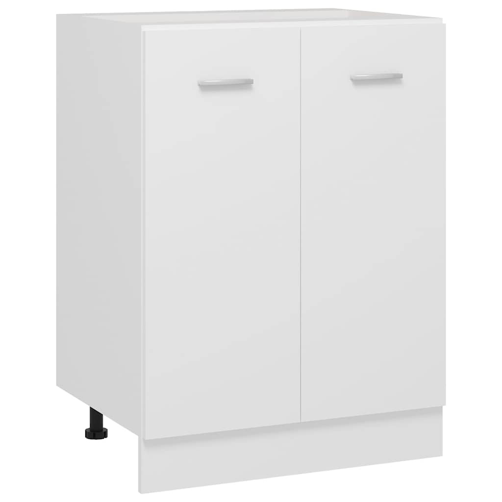 vidaXL Unterschrank Lyon Weiß 60x46x81,5 cm Holzwerkstoff