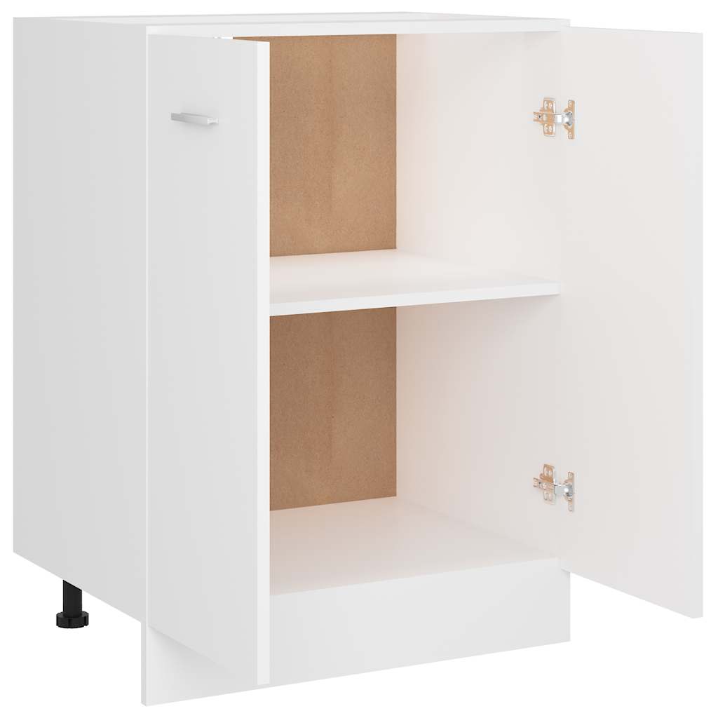 vidaXL Unterschrank Lyon Weiß 60x46x81,5 cm Holzwerkstoff