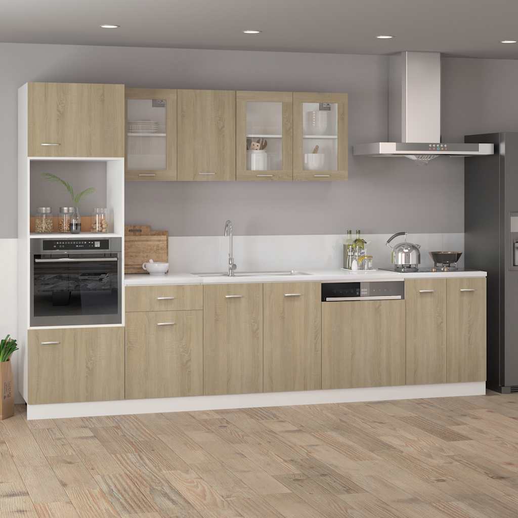 vidaXL Unterschrank Lyon Sonoma-Eiche 60x46x81,5 cm Holzwerkstoff