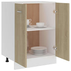 vidaXL Unterschrank Lyon Sonoma-Eiche 60x46x81,5 cm Holzwerkstoff