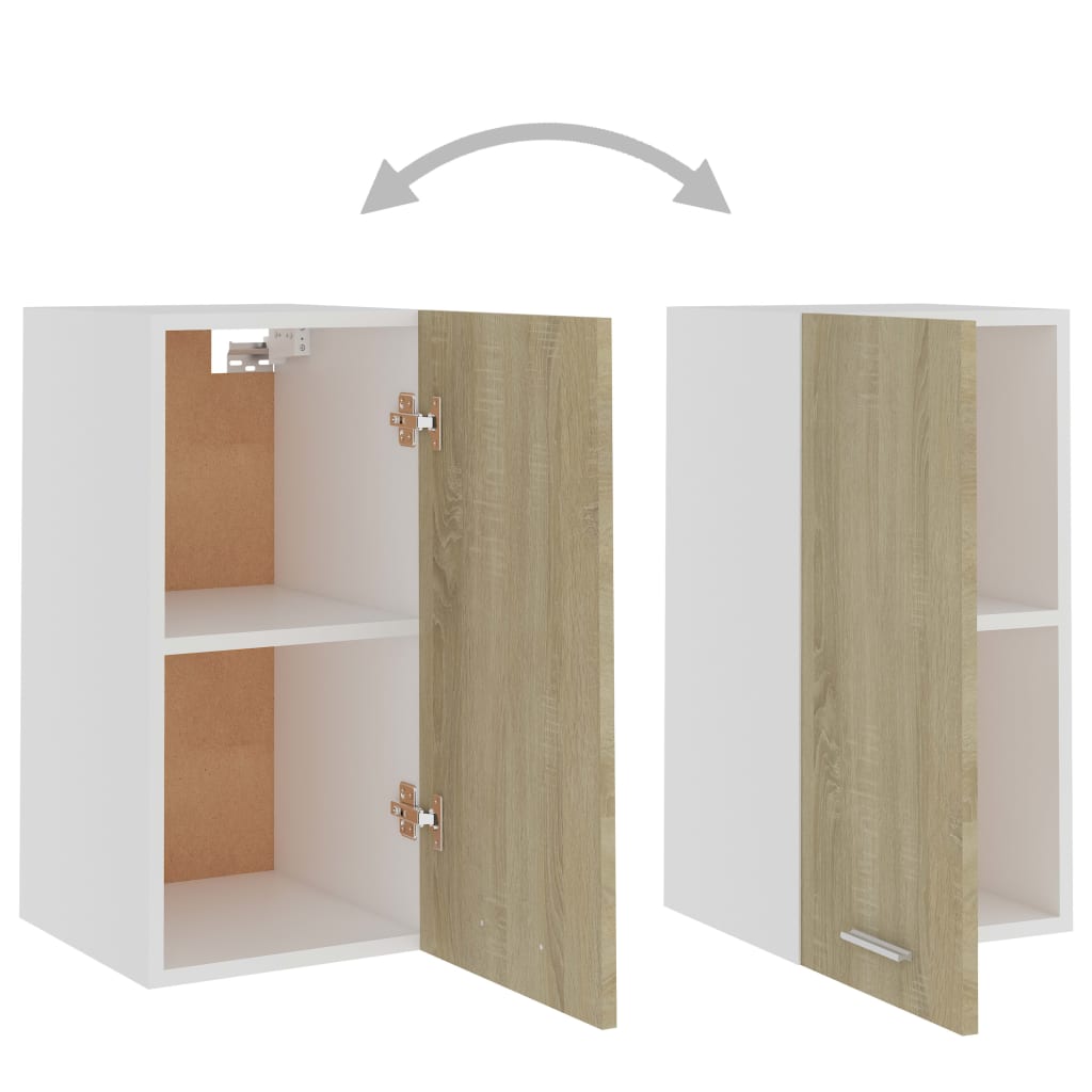 vidaXL Hängeschrank Sonoma-Eiche 29,5x31x60 cm Holzwerkstoff