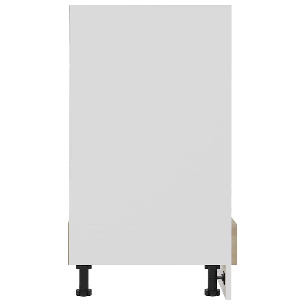 vidaXL Herdumbauschrank Lyon Sonoma-Eiche 60x46x81,5 cm Holzwerkstoff