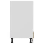 vidaXL Herdumbauschrank Lyon Sonoma-Eiche 60x46x81,5 cm Holzwerkstoff