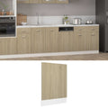 vidaXL Geschirrspülerblende Sonoma-Eiche 45x3x67 cm Holzwerkstoff