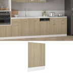 vidaXL Geschirrspülerblende Sonoma-Eiche 45x3x67 cm Holzwerkstoff
