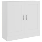 vidaXL Bücherschrank Weiß 82,5x30,5x80 cm Holzwerkstoff