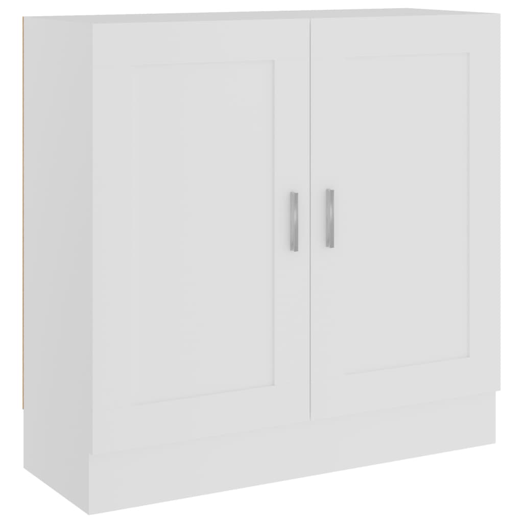 vidaXL Bücherschrank Weiß 82,5x30,5x80 cm Holzwerkstoff
