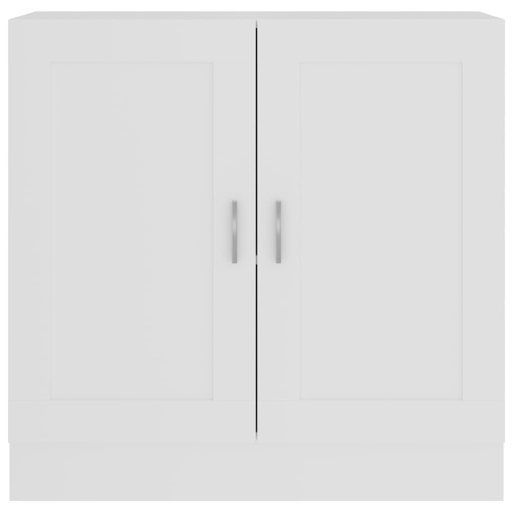 vidaXL Bücherschrank Weiß 82,5x30,5x80 cm Holzwerkstoff