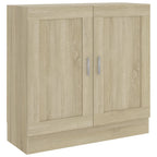 vidaXL Bücherschrank Sonoma-Eiche 82,5x30,5x80 cm Holzwerkstoff