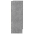 vidaXL Bücherschrank Betongrau 82,5x30,5x80 cm Holzwerkstoff