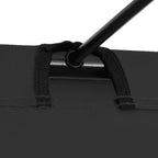 vidaXL Campingbetten 2 Stk. 180x60x19 cm Oxford-Gewebe Stahl Schwarz