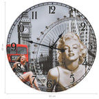vidaXL Vintage Wanduhr 60 cm