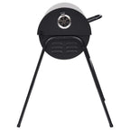 vidaXL Grill mit 2 Grillrosten Schwarz 80x95x90 cm Stahl