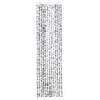 vidaXL Insektenschutz-Vorhang Hell- und Dunkelgrau 56x185 cm Chenille