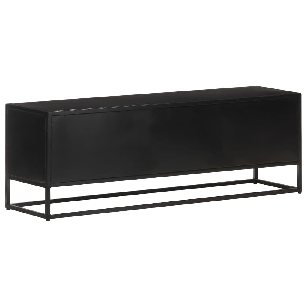 vidaXL TV-Schrank 120x30x40 cm Raues Mangoholz