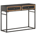 vidaXL Konsolentisch 100x35x75 cm Massivholz Mango