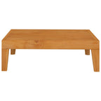 vidaXL Gartentisch 68,5x68,5x24 cm Akazie Massivholz