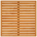 vidaXL Gartentisch 68,5x68,5x24 cm Akazie Massivholz