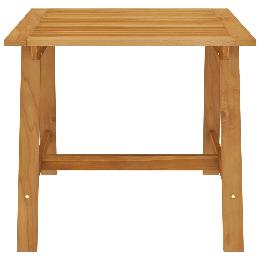 vidaXL Garten-Esstisch 88x88x74 cm Akazie Massivholz