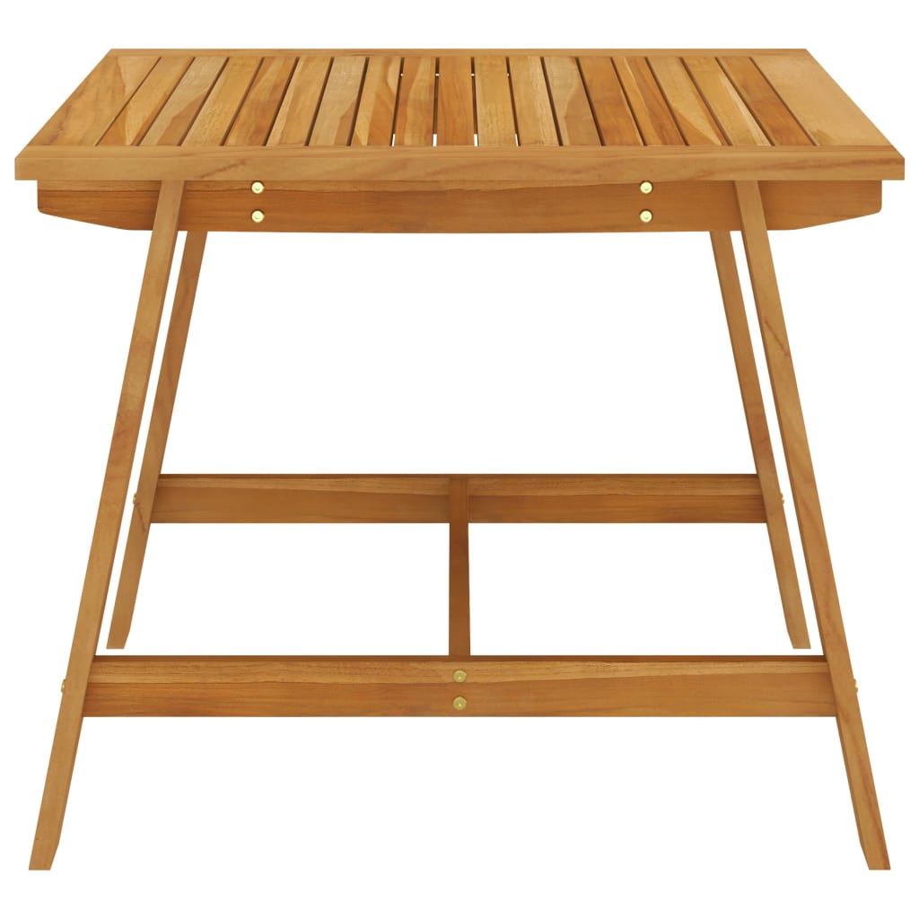 vidaXL Garten-Esstisch 88x88x74 cm Akazie Massivholz