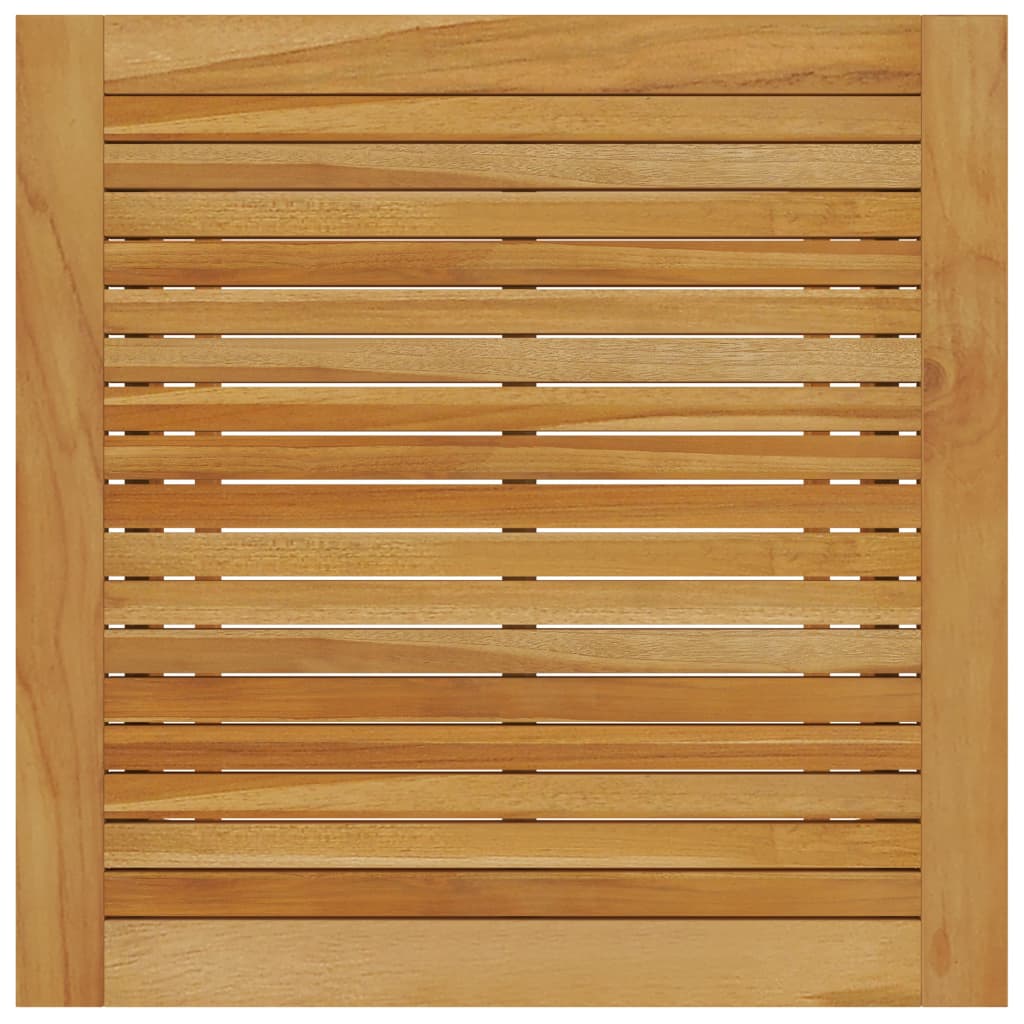 vidaXL Garten-Esstisch 88x88x74 cm Akazie Massivholz