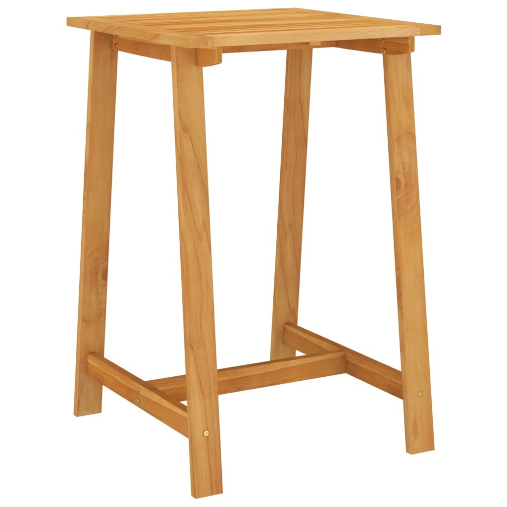 vidaXL Garten-Stehtisch 70x70x104 cm Akazie Massivholz