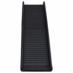 vidaXL Hunderampe Klappbar Schwarz 155,5x40x15,5 cm