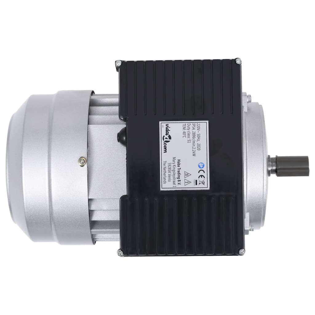 vidaXL Einphasen-Elektromotor Aluminium 2,2 kW 3 PS 2-polig 2800 U/min