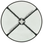 vidaXL Bistrotisch Anthrazit Ø80x71 cm Stahl