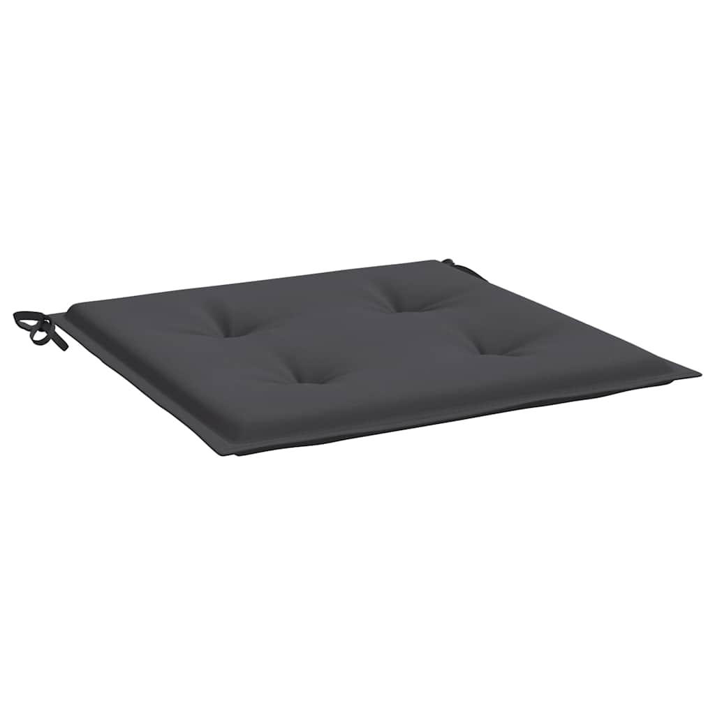 vidaXL Gartenstuhl-Kissen 6 Stk. Anthrazit 40x40x3 cm Oxford-Gewebe
