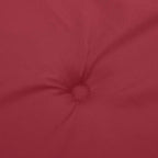 vidaXL Gartenstuhl-Kissen 4 Stk. Weinrot 40x40x3 cm Oxford-Gewebe
