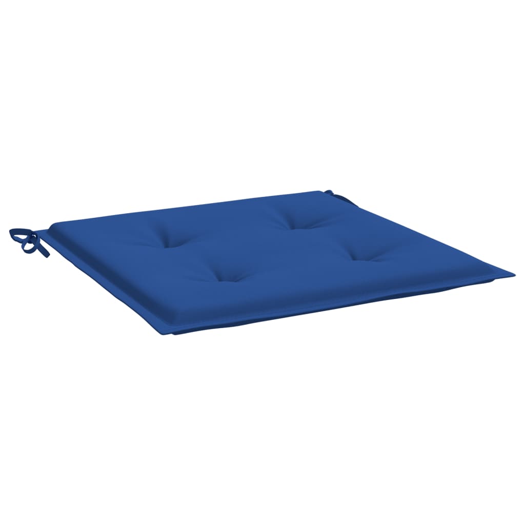 vidaXL Gartenstuhl-Kissen 6 Stk. Königsblau 50x50x4 cm Oxford-Gewebe