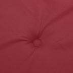 vidaXL Gartenbank-Auflage Weinrot 100x50x4 cm Oxford-Gewebe