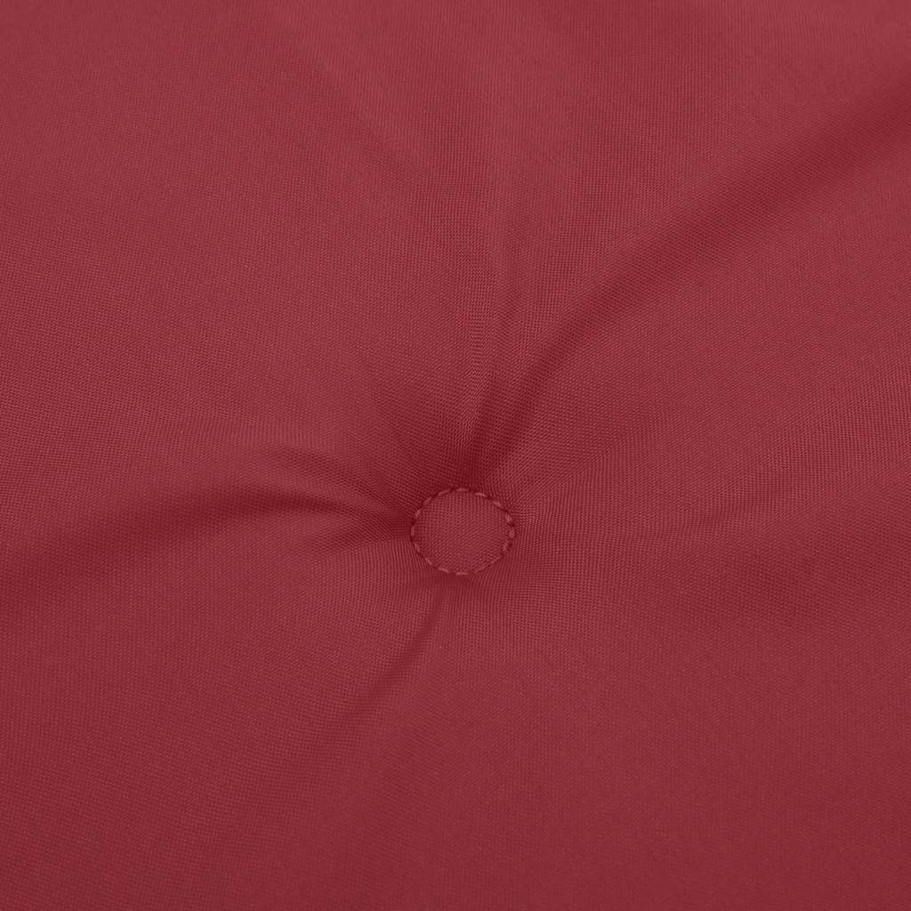vidaXL Gartenbank-Auflage Weinrot 100x50x4 cm Oxford-Gewebe