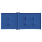 vidaXL Gartenstuhlauflagen für Hochlehner 6 Stk. Königsblau 120x50x3cm