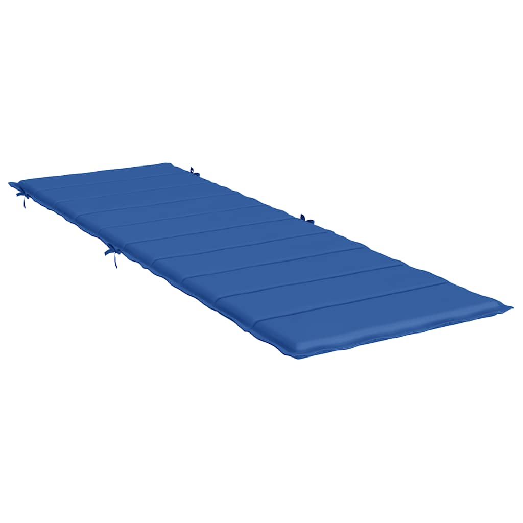 vidaXL Sonnenliegen-Auflage Königsblau 186x58x4 cm Oxford-Gewebe