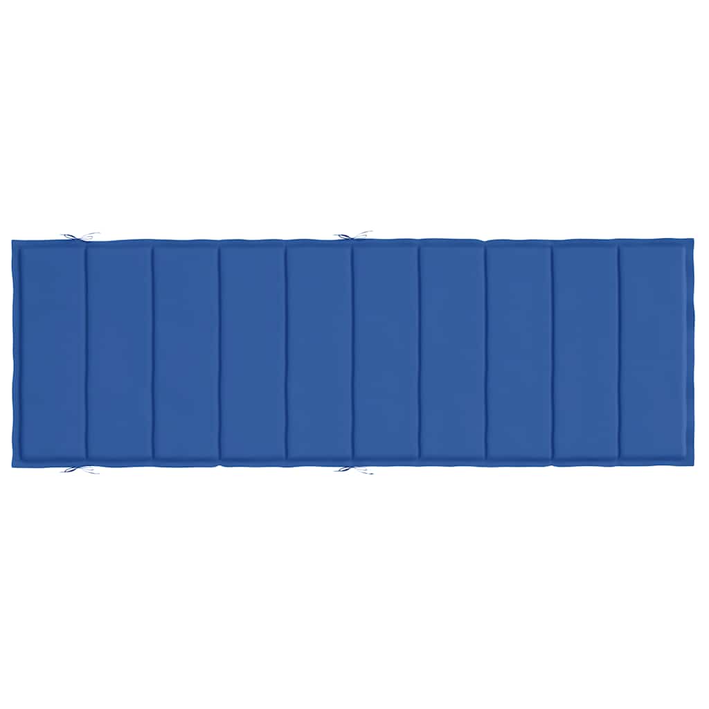 vidaXL Sonnenliegen-Auflage Königsblau 186x58x4 cm Oxford-Gewebe