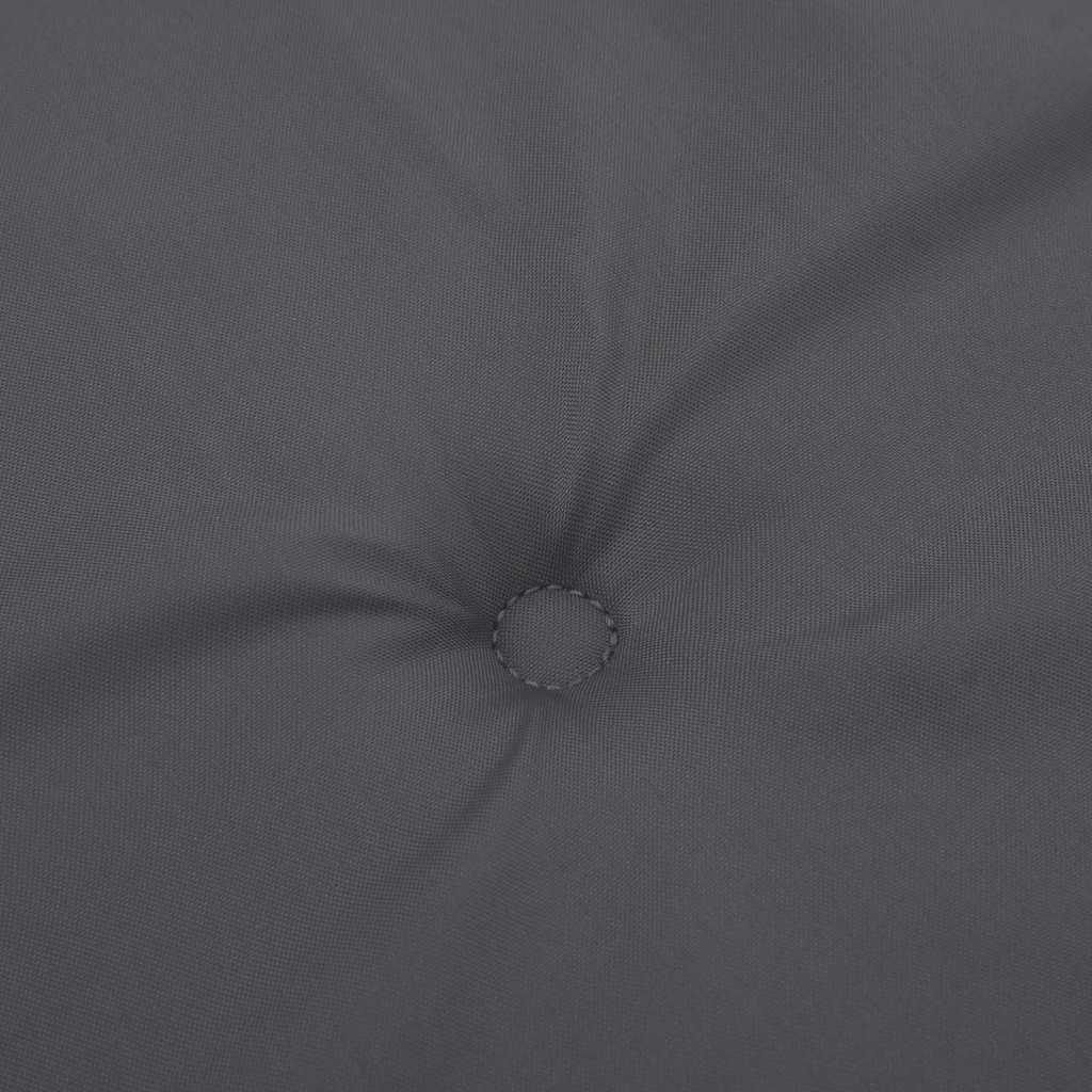 vidaXL Liegestuhl-Auflage Anthrazit (75+105)x50x4 cm