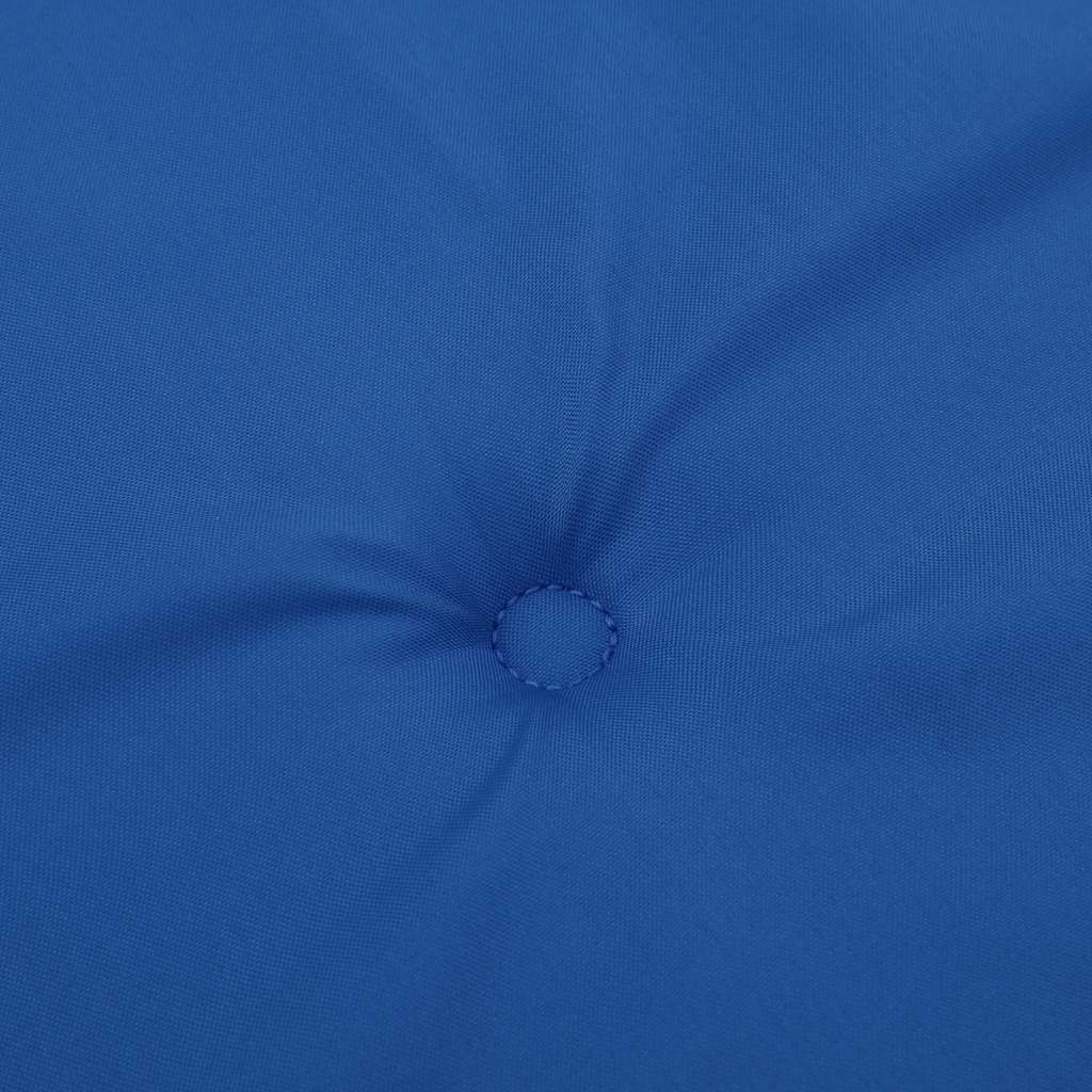 vidaXL Liegestuhl-Auflage Königsblau (75+105)x50x4 cm