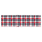vidaXL Liegestuhl-Auflage Rot Karomuster (75+105)x50x4 cm