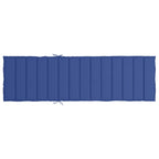 vidaXL Sonnenliegen-Auflage Königsblau 200x70x3 cm Oxford-Gewebe