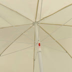 vidaXL Strandschirm Sandgelb 240 cm