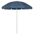 vidaXL Strandschirm Blau 240 cm