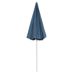 vidaXL Strandschirm Blau 240 cm