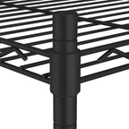 vidaXL Lagerregal mit 3 Böden 60x35x76 cm Schwarz 150 kg